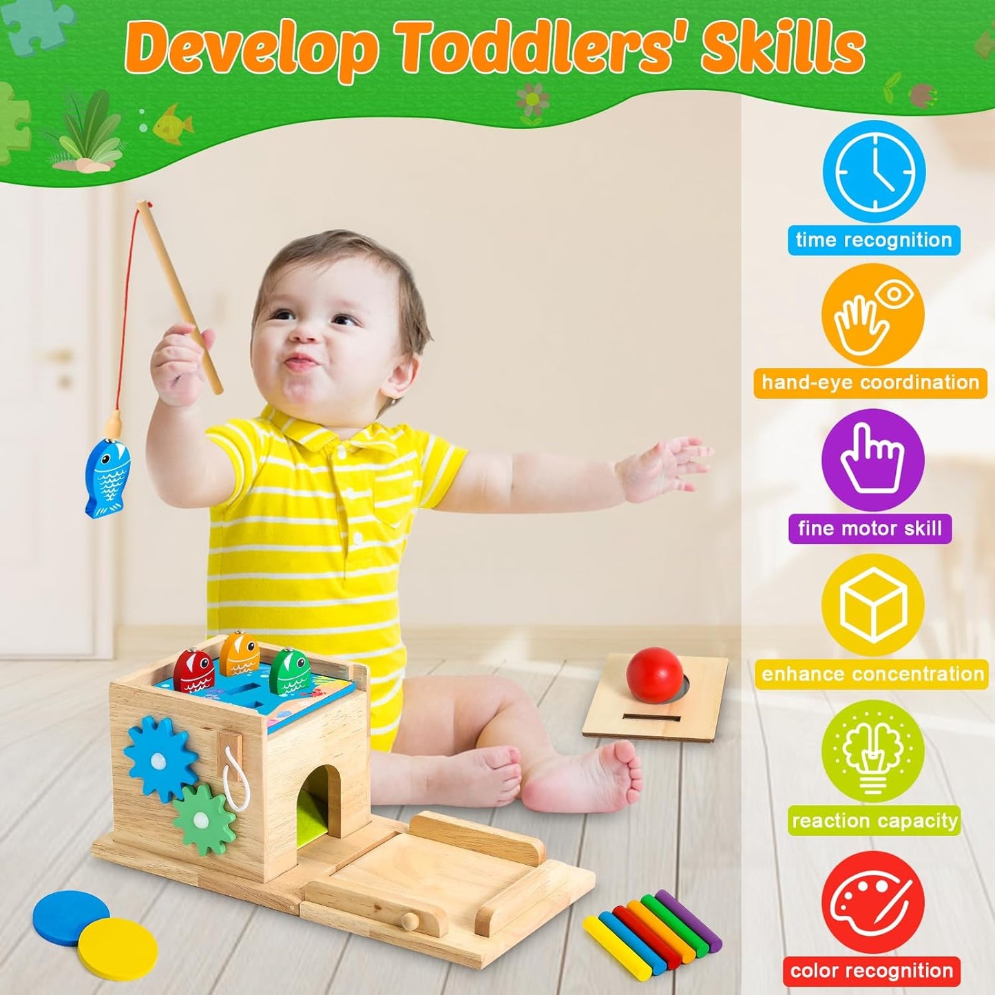 Learning Baby Play Set - Fun Developmental Toy Kit