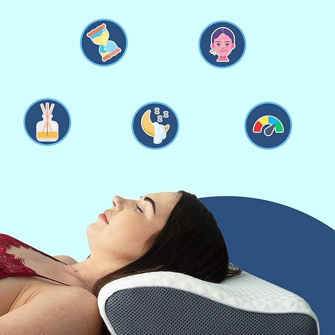 Anti Snore Contour Support Pillow