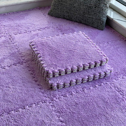 Easy Install Carpet Tiles Square Loop Pile Bedroom Flooring