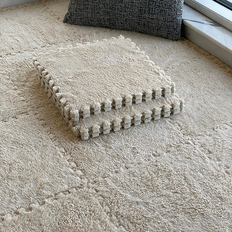 Easy Install Carpet Tiles Square Loop Pile Bedroom Flooring