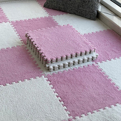 Easy Install Carpet Tiles Square Loop Pile Bedroom Flooring