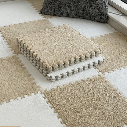 Easy Install Carpet Tiles Square Loop Pile Bedroom Flooring