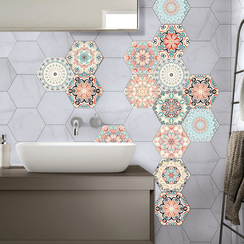 Decorative Self-Adhesive Hexagon Wall Tiles