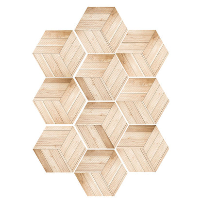 Decorative Self-Adhesive Hexagon Wall Tiles