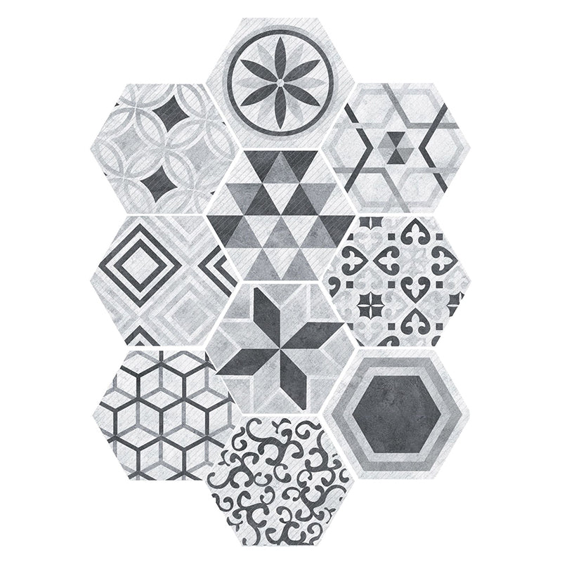 Decorative Self-Adhesive Hexagon Wall Tiles - Fesara