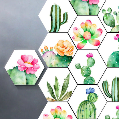 Decorative Self-Adhesive Hexagon Wall Tiles