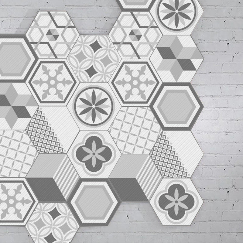 Decorative Self-Adhesive Hexagon Wall Tiles