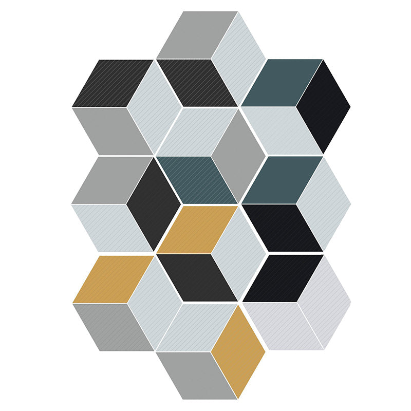 Decorative Self-Adhesive Hexagon Wall Tiles