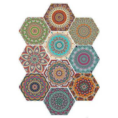 Decorative Self-Adhesive Hexagon Wall Tiles