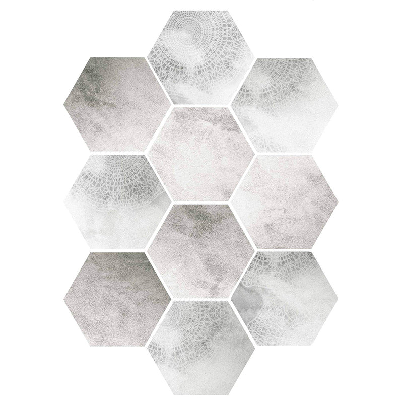 Decorative Self-Adhesive Hexagon Wall Tiles