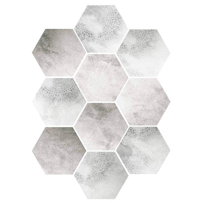 Decorative Self-Adhesive Hexagon Wall Tiles