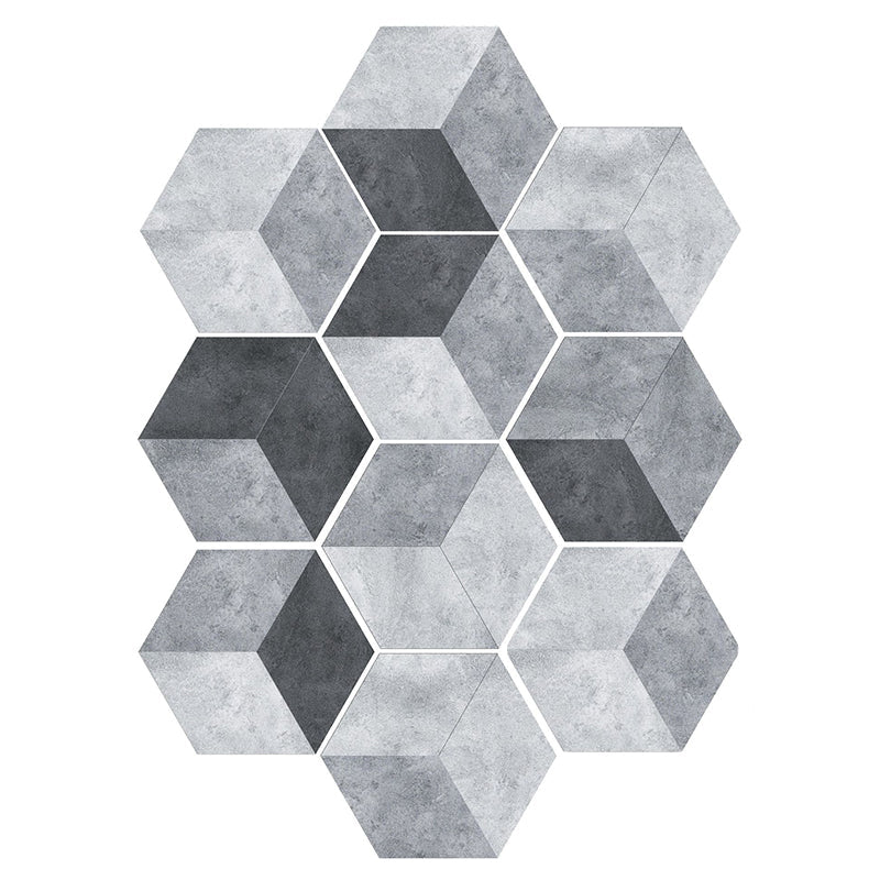 Decorative Self-Adhesive Hexagon Wall Tiles