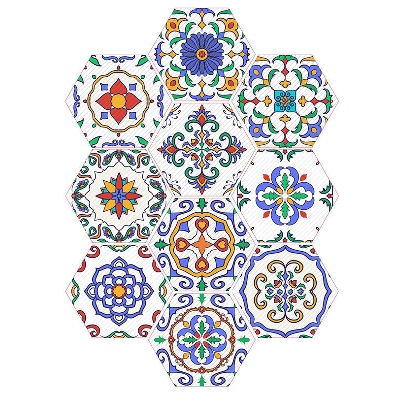 Decorative Self-Adhesive Hexagon Wall Tiles
