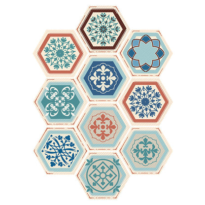 Decorative Self-Adhesive Hexagon Wall Tiles