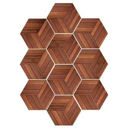 Decorative Self-Adhesive Hexagon Wall Tiles