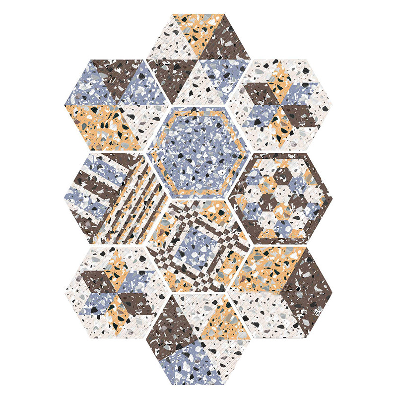 Decorative Self-Adhesive Hexagon Wall Tiles