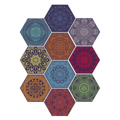 Decorative Self-Adhesive Hexagon Wall Tiles