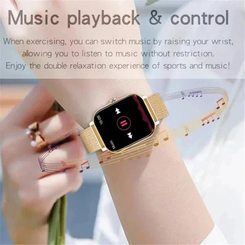 Stylish Women's Fitness Tracker Smart Watch
