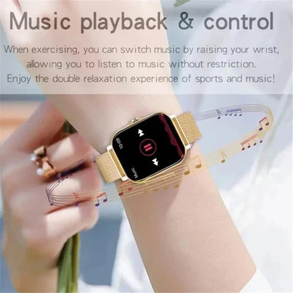 Stylish Women's Fitness Tracker Smart Watch