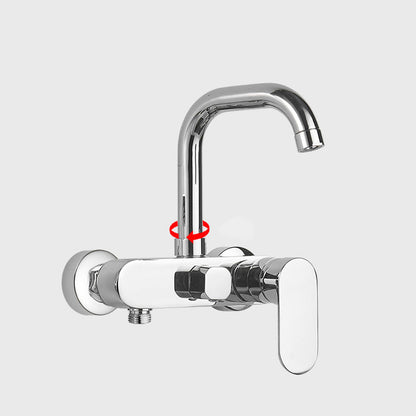 Modern Chrome Bathtub Faucet Handle - Fesara