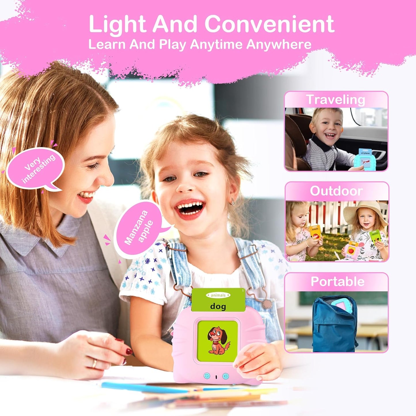 Kids Interactive Learning Tablet