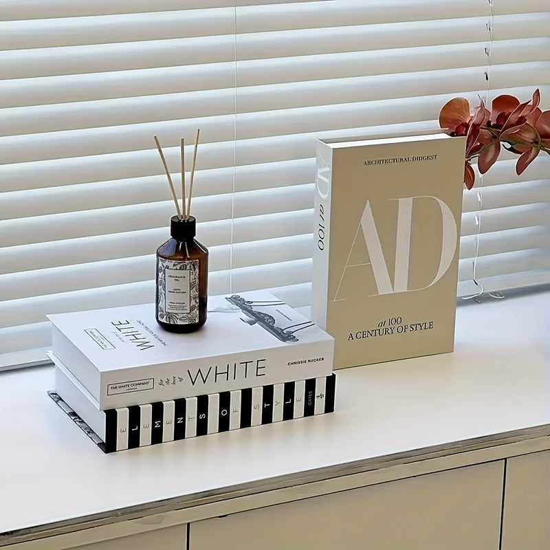 Stylish Home Decor Books Set of 3