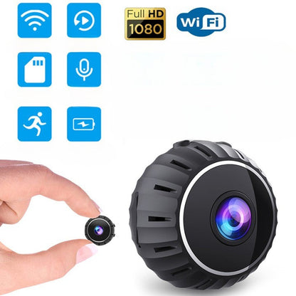 Compact Wi-Fi Motion Alert Night Vision Security Cam
