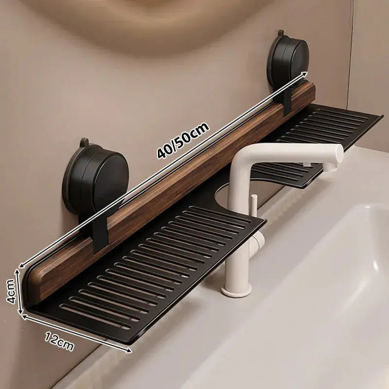 Stylish Bathroom Shelf with Strong Hold