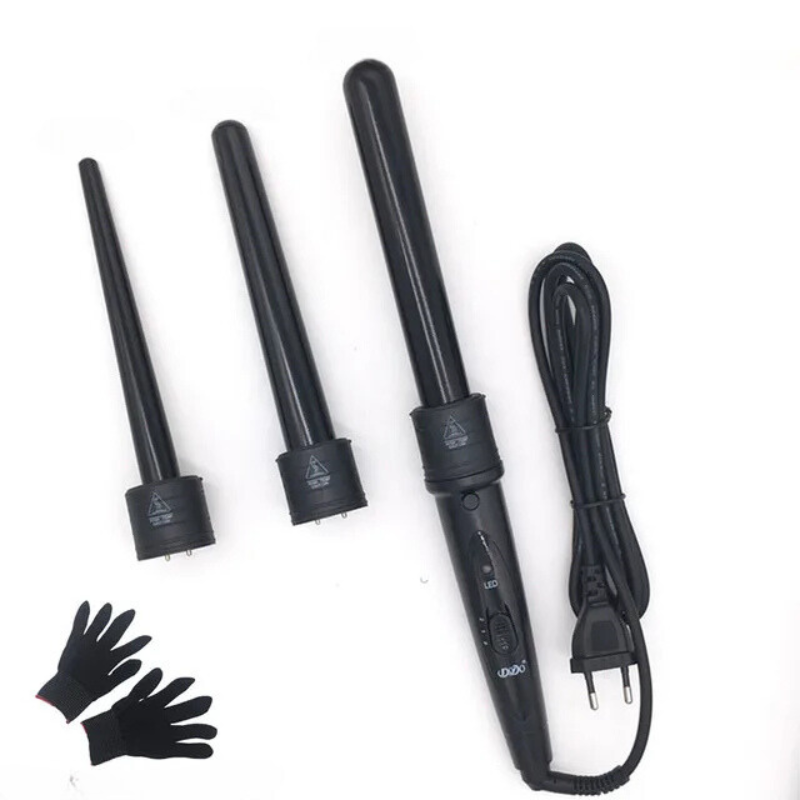 Easy Curl 3 Piece Ceramic Hair Roller Set