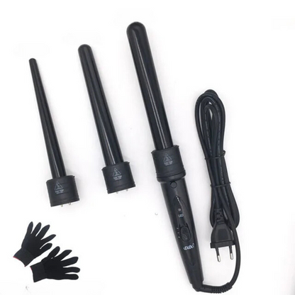 Easy Curl 3 Piece Ceramic Hair Roller Set