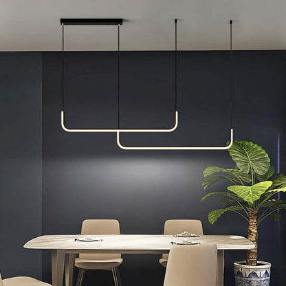 Modern Glass LED Hanging Light