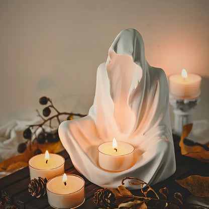 Elegant Metal Candle Stand