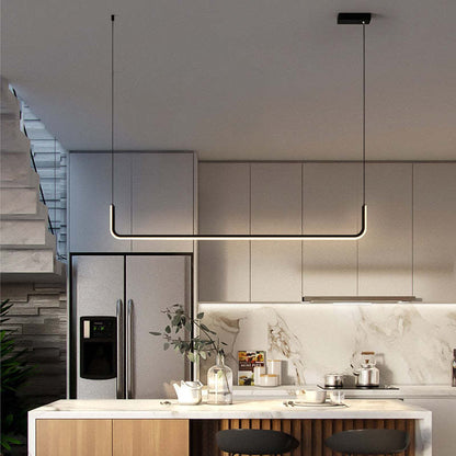Modern Glass LED Hanging Light