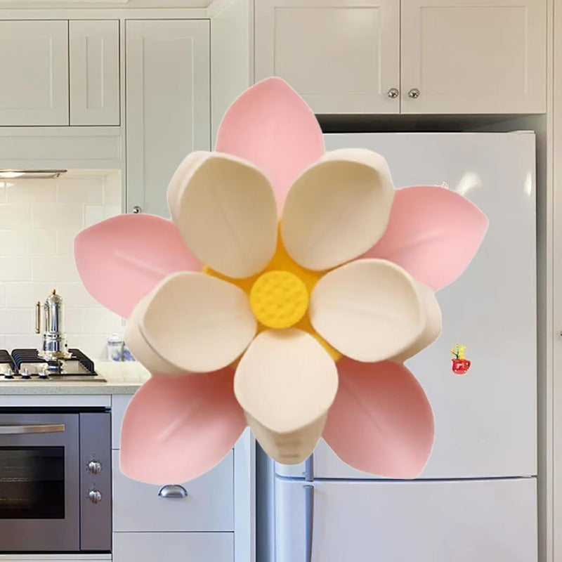 Colorful Floral Fridge Magnet Clip - Fesara