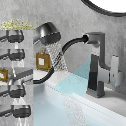 Luxury Brass Bathroom Faucet Pull Down Kitchen Sink Mixer