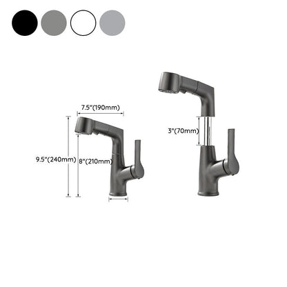 Luxury Brass Bathroom Faucet Pull Down Kitchen Sink Mixer