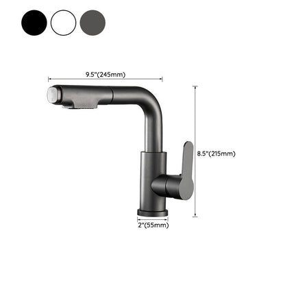 Luxury Brass Bathroom Faucet Pull Down Kitchen Sink Mixer