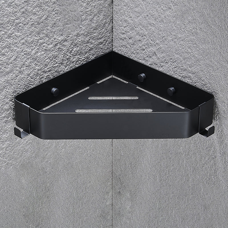 Stylish 3-Piece Stainless Steel Bathroom Shelf Set