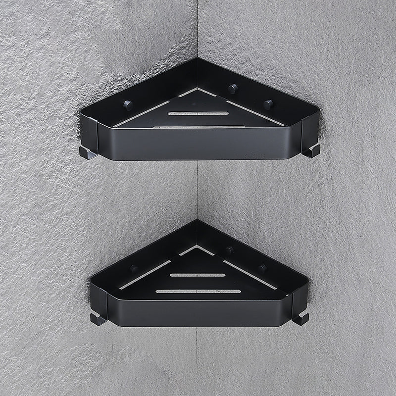 Stylish 3-Piece Stainless Steel Bathroom Shelf Set