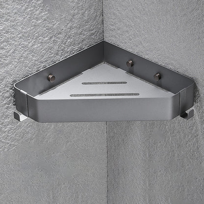 Stylish 3-Piece Stainless Steel Bathroom Shelf Set