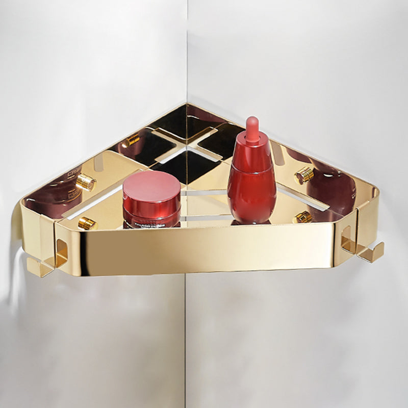Stylish 3-Piece Stainless Steel Bathroom Shelf Set