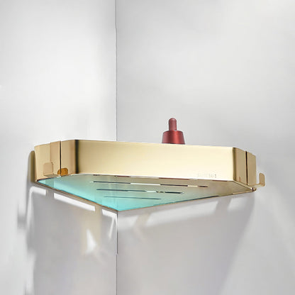 Stylish 3-Piece Stainless Steel Bathroom Shelf Set
