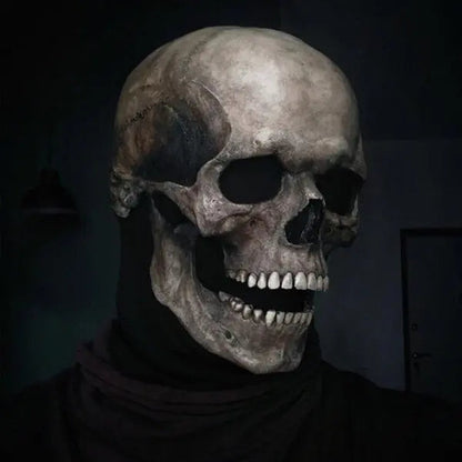 Spooky LED Skull Lamp