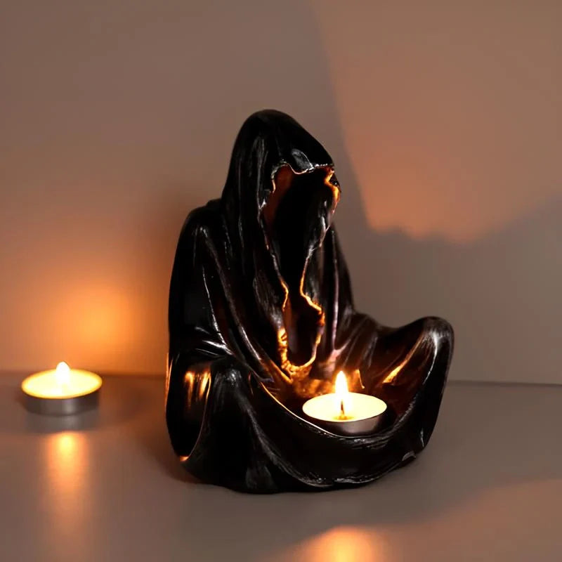 Elegant Metal Candle Stand