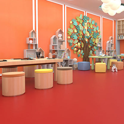 Durable Waterproof Vinyl Floor Tiles Modern Square Edge Design