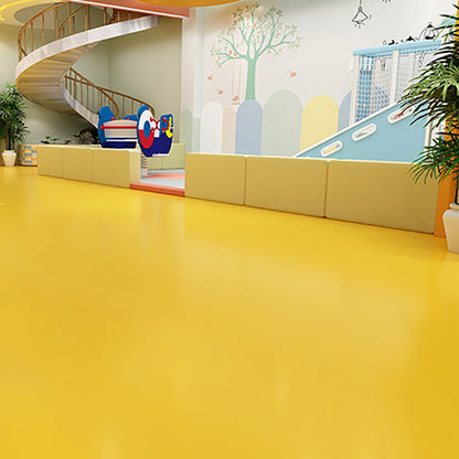 Durable Waterproof Vinyl Floor Tiles Modern Square Edge Design