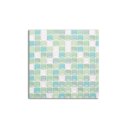 Vibrant Glass Mosaic Wall Sticker Tiles for Kitchen Backsplash