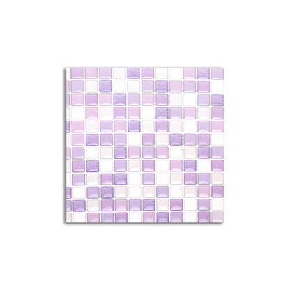 Vibrant Glass Mosaic Wall Sticker Tiles for Kitchen Backsplash