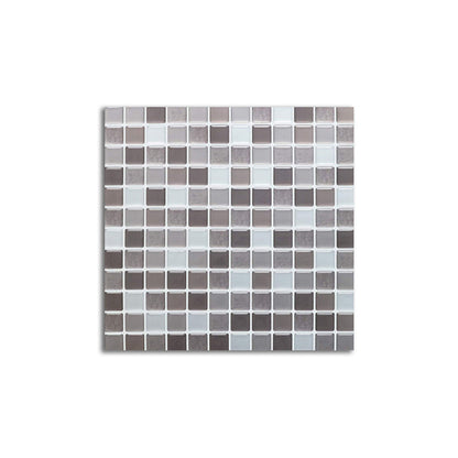 Vibrant Glass Mosaic Wall Sticker Tiles for Kitchen Backsplash