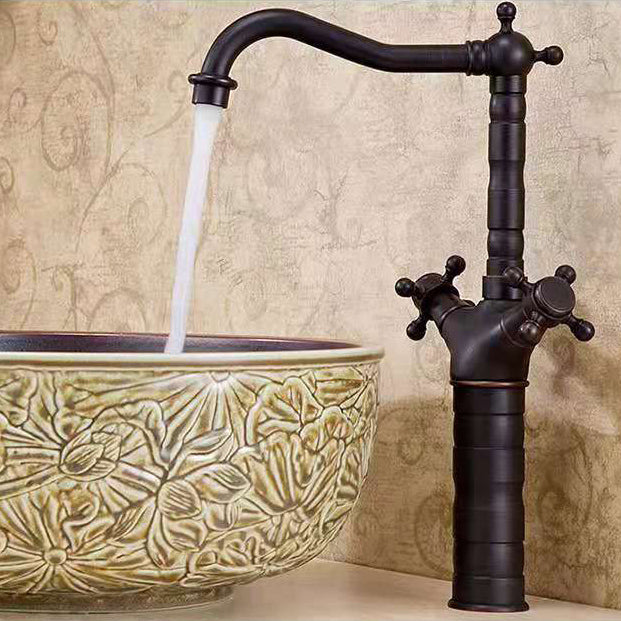 Fesara | Modern 3-Hole Bathtub Faucet with Lever Handles